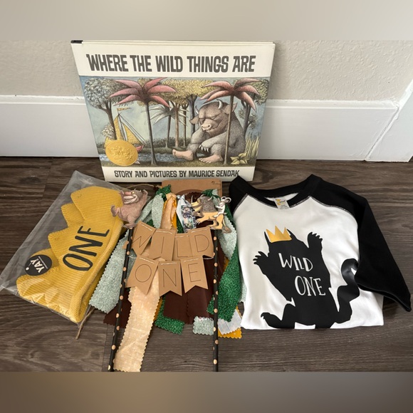 Where The Wild Things Are first birthday bundle - Picture 1 of 7